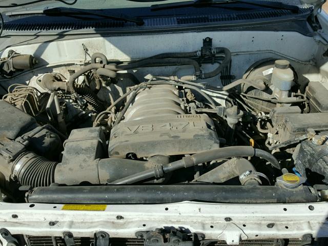 5TDZT34A33S139835 - 2003 TOYOTA SEQUOIA SR WHITE photo 7