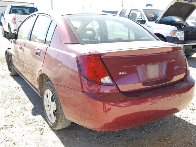 1G8AJ55F77Z125881 - 2007 SATURN ION LEVEL 栗色 照片 3
