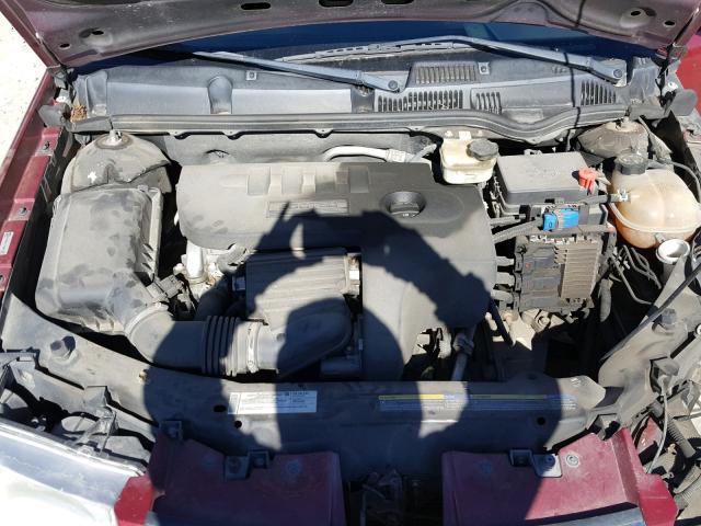 1G8AJ55F77Z125881 - 2007 SATURN ION LEVEL 栗色 照片 7