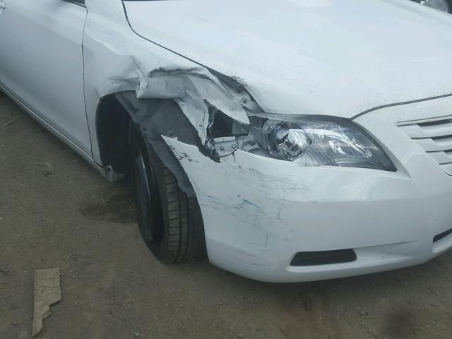 4T4BE46K58R046472 - 2008 TOYOTA CAMRY CE WHITE photo 9