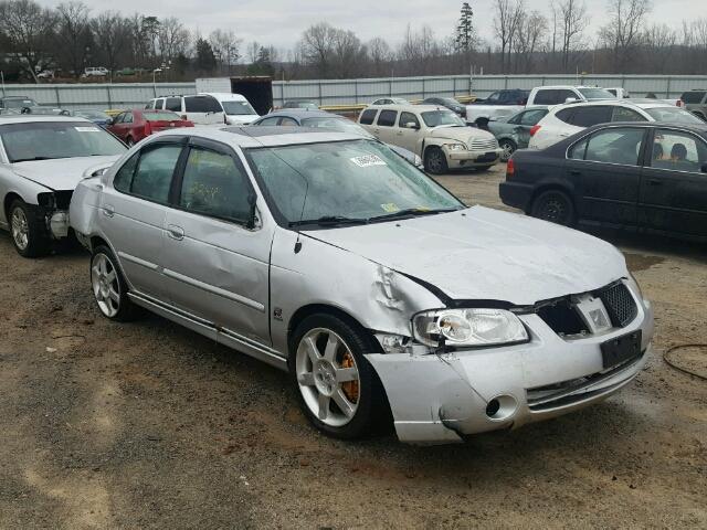 3N1AB51D86L581291 - 2006 NISSAN SENTRA SE- SILVER photo 1