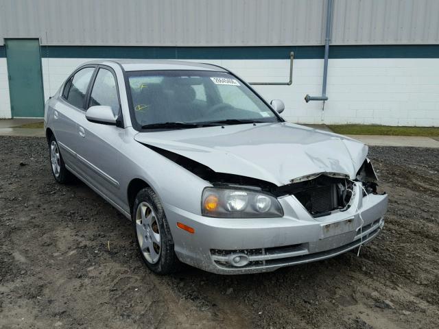 KMHDN46D66U375652 - 2006 HYUNDAI ELANTRA GL GRAY photo 1