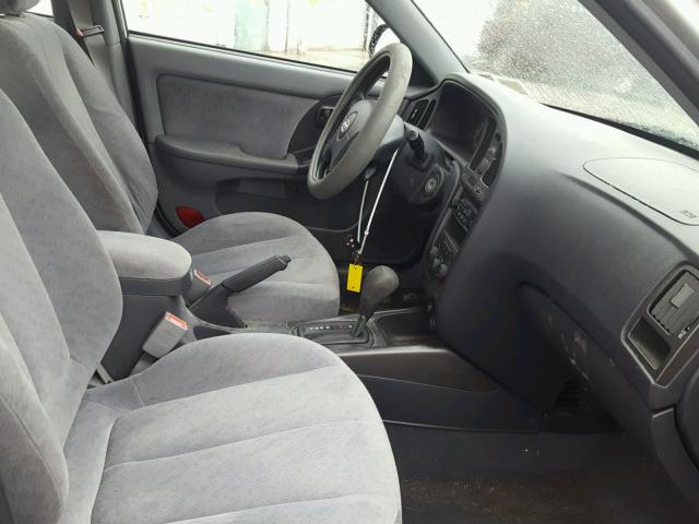 KMHDN46D66U375652 - 2006 HYUNDAI ELANTRA GL GRAY photo 5