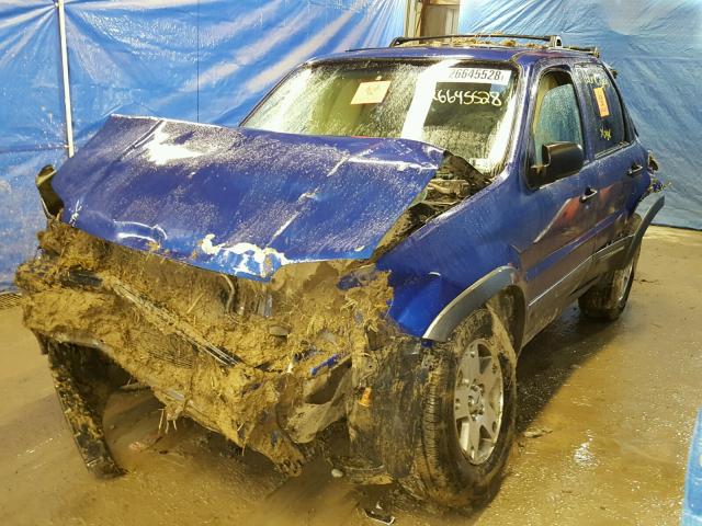 1FMCU93175KA83492 - 2005 FORD ESCAPE XLT BLUE photo 2