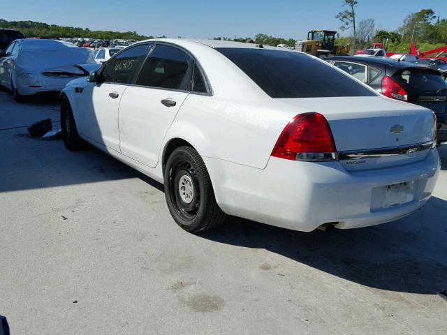 6G3NS5U29EL950424 - 2014 CHEVROLET CAPRICE PO WHITE photo 3