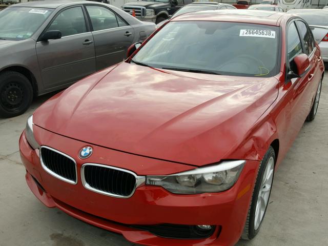 WBA3B1G57ENS77895 - 2014 BMW 320 I RED photo 2