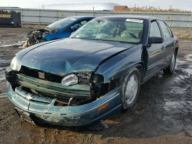 2G1WL52M9V1115361 - 1997 CHEVROLET LUMINA BAS მწვანე ფოტო 2