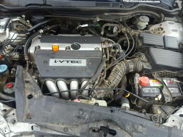 JHMCM56804C027844 - 2004 HONDA ACCORD EX SILVER photo 7