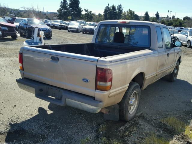 1FTCR14UXTPA45223 - 1996 FORD RANGER SUP TAN photo 4