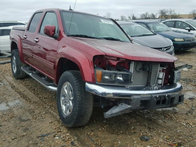 1GTH6MFE8B8120015 - 2011 GMC CANYON SLE MAROON photo 1