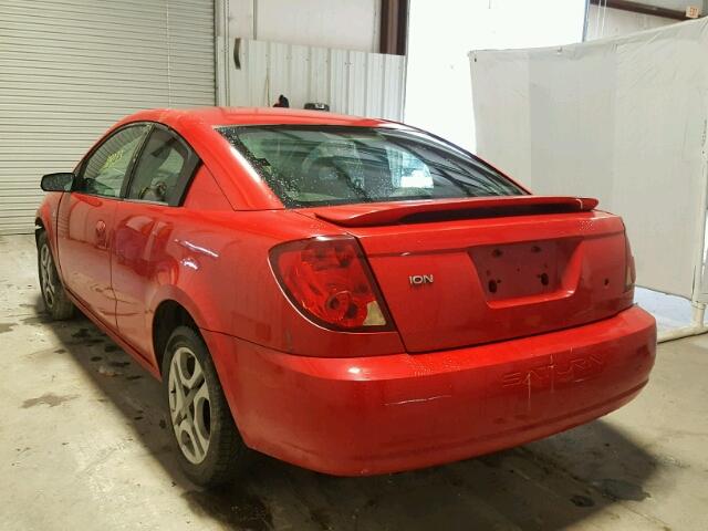 1G8AW12F43Z176411 - 2003 SATURN ION LEVEL 红色 照片 3