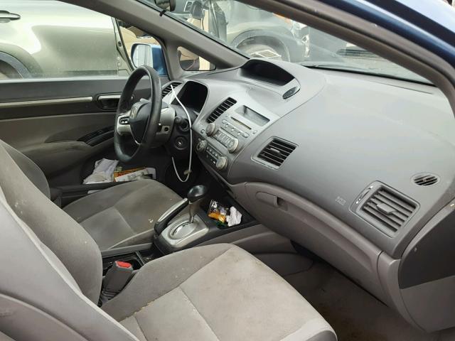 2HGFA16856H504494 - 2006 HONDA CIVIC EX BLUE photo 5