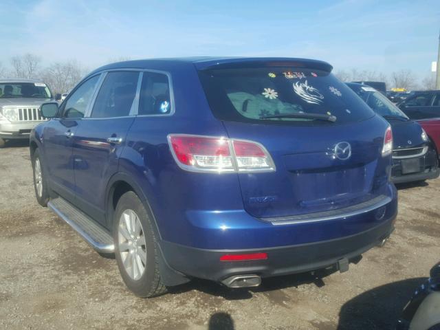 JM3TB38Y470103197 - 2007 MAZDA CX-9 BLUE photo 3