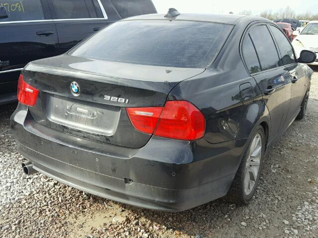 WBAPH7G55BNM55043 - 2011 BMW 328 I BLACK photo 4