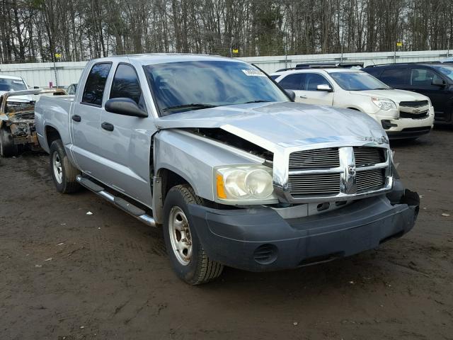 1D7HE28N76S643738 - 2006 DODGE DAKOTA QUA SILVER photo 1