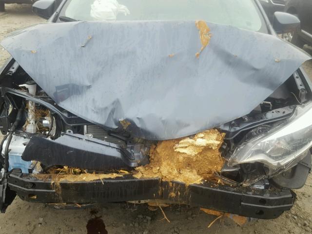 2T1BURHE7GC711504 - 2016 TOYOTA COROLLA L BLUE photo 7