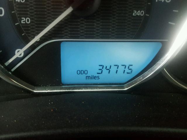 2T1BURHE7GC711504 - 2016 TOYOTA COROLLA L BLUE photo 8