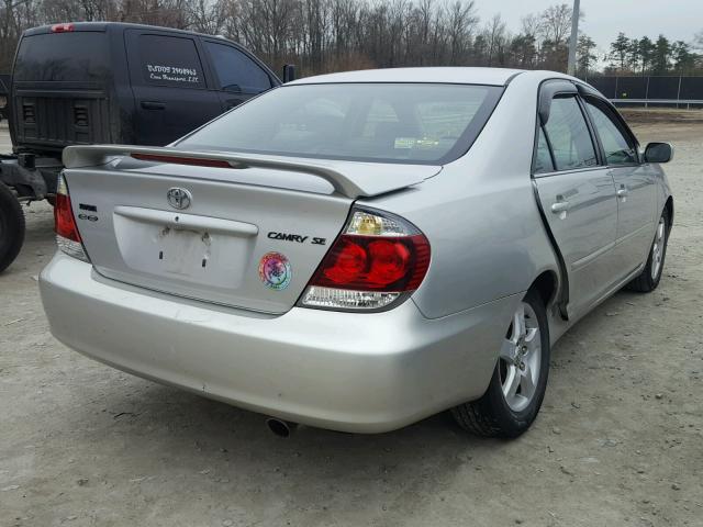 4T1BE32K16U109459 - 2006 TOYOTA CAMRY LE SILVER photo 4