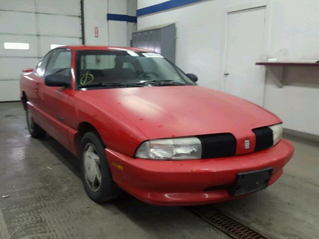 1G3NL15M7RM038829 - 1994 OLDSMOBILE ACHIEVA S RED photo 1