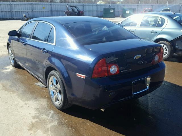 1G1ZC5EB6AF184583 - 2010 CHEVROLET MALIBU 1LT 蓝色 照片 3