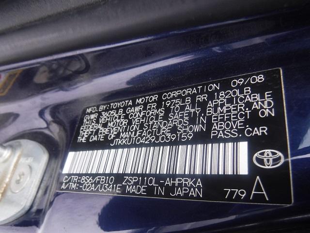 JTKKU10429J039159 - 2009 TOYOTA SCION XD BLUE photo 10