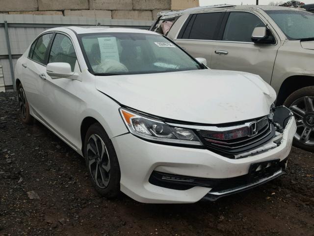 1HGCR2F85GA220770 - 2016 HONDA ACCORD EXL WHITE photo 1