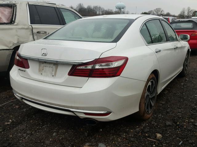 1HGCR2F85GA220770 - 2016 HONDA ACCORD EXL WHITE photo 4