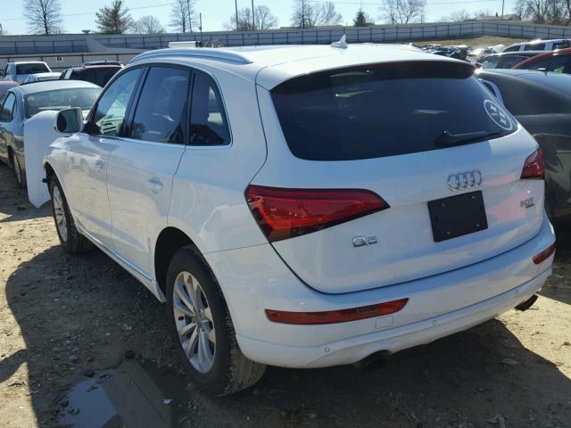 WA1LFAFP9EA048663 - 2014 AUDI Q5 PREMIUM WHITE photo 3