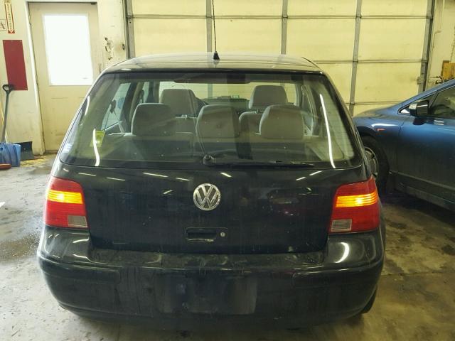 WVWGA31J5XW499650 - 1999 VOLKSWAGEN GOLF GLS BLACK photo 9