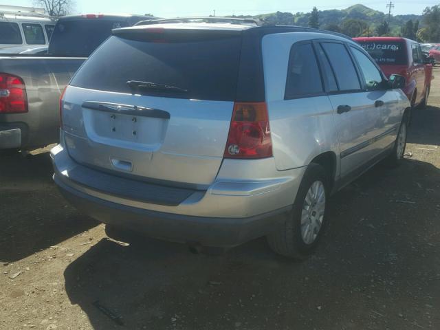2C8GM48LX5R436813 - 2005 CHRYSLER PACIFICA SILVER photo 4
