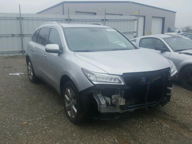 5FRYD4H87EB045808 - 2014 ACURA MDX ADVANC 银色 照片 1