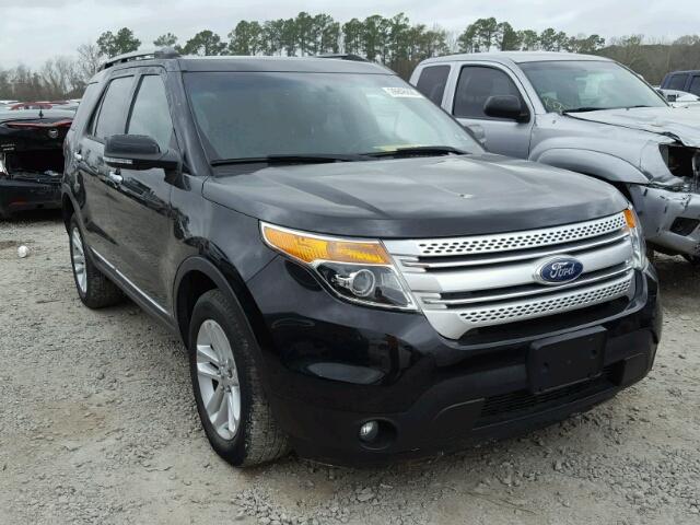 1FM5K8D81DGA62000 - 2013 FORD EXPLORER X BLACK photo 1