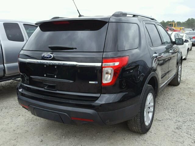 1FM5K8D81DGA62000 - 2013 FORD EXPLORER X BLACK photo 4