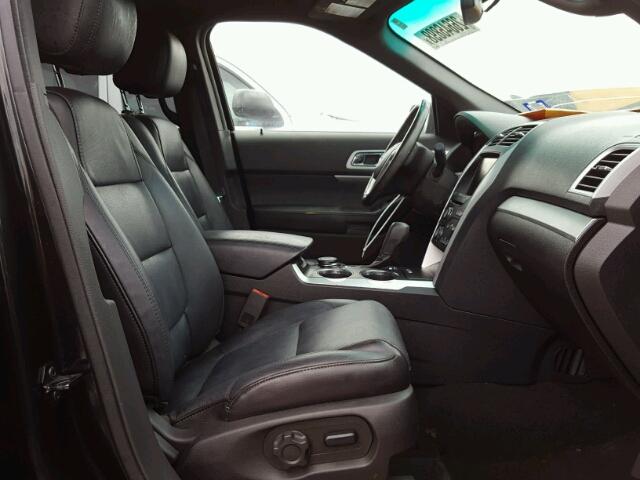 1FM5K8D81DGA62000 - 2013 FORD EXPLORER X BLACK photo 5