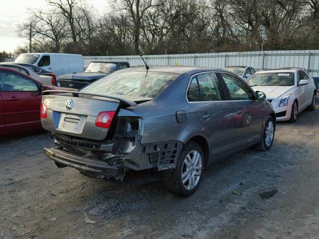 3VWEF81K97M171725 - 2007 VOLKSWAGEN JETTA WOLF GRAY photo 4