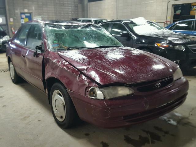 2T1BR18E6WC062795 - 1998 TOYOTA COROLLA VE MAROON photo 1