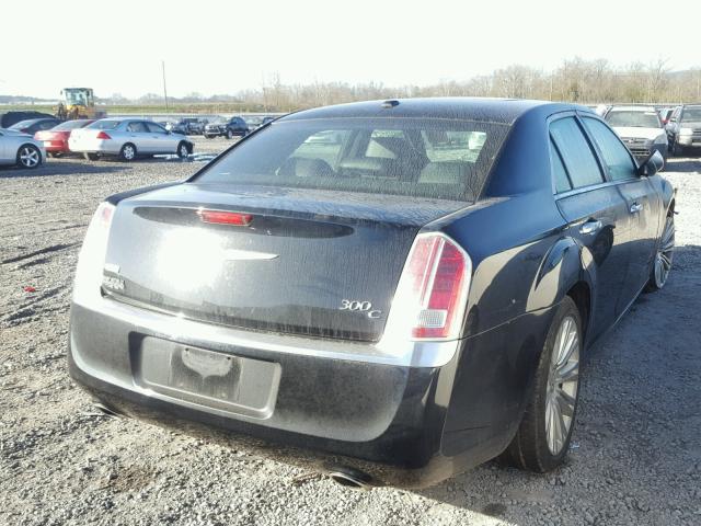 2C3CCADT7DH685523 - 2013 CHRYSLER 300C VARVA BLACK photo 4