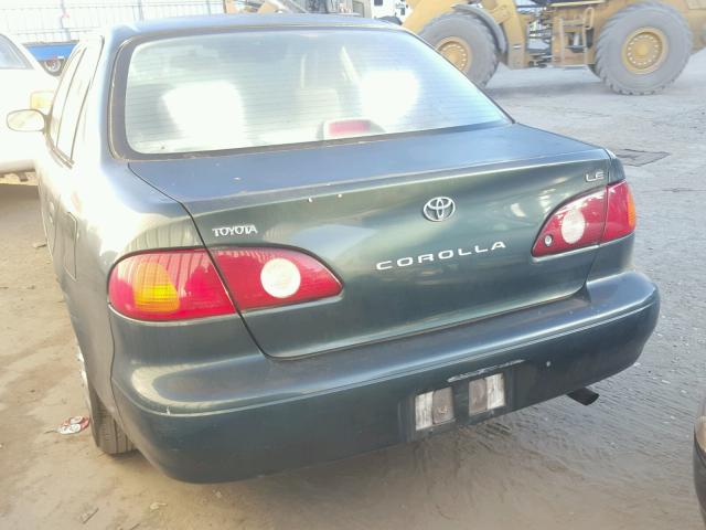 1NXBR12EX2Z582483 - 2002 TOYOTA COROLLA CE GREEN photo 3