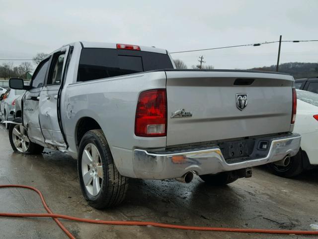 1D7RB1CT2BS550195 - 2011 DODGE RAM 1500 WHITE photo 3