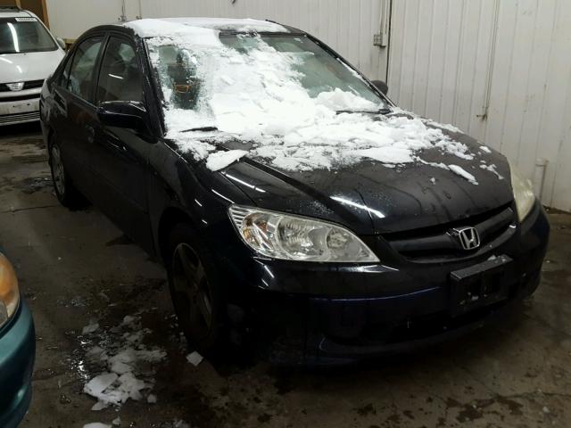 2HGES26774H625255 - 2004 HONDA CIVIC EX შავი ფოტო 1