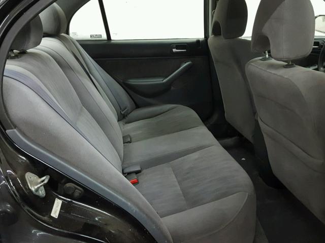 2HGES26774H625255 - 2004 HONDA CIVIC EX შავი ფოტო 6