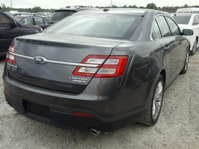 1FAHP2F85GG108841 - 2016 FORD TAURUS LIM GRAY photo 4