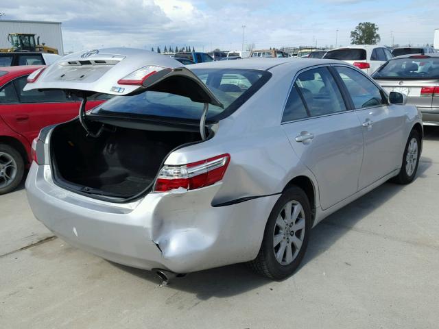 4T1BB46K98U032920 - 2008 TOYOTA CAMRY HYBR SILVER photo 4