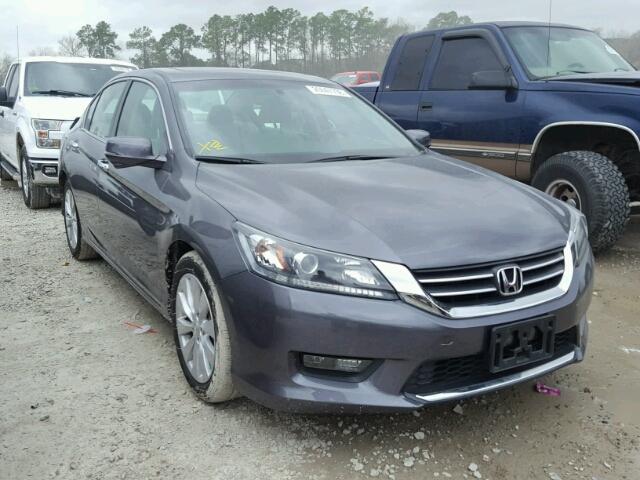 1HGCR2F79FA212113 - 2015 HONDA ACCORD EX GRAY photo 1