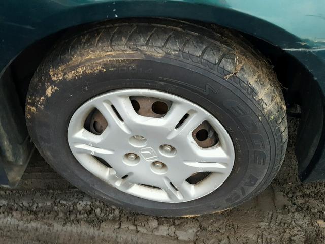 2HGES26771H580264 - 2001 HONDA CIVIC EX 绿色 照片 9