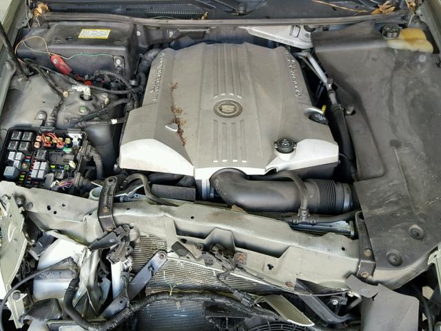 1G6DC67A950207748 - 2005 CADILLAC STS GREEN photo 7