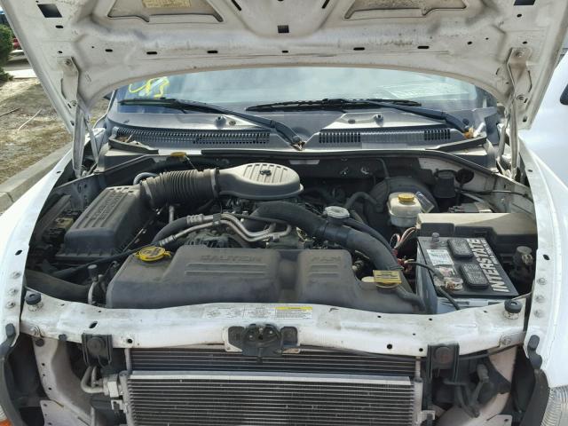 1D4HS48Z33F579870 - 2003 DODGE DURANGO SL WHITE photo 7