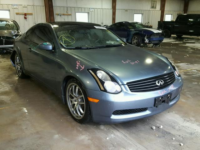 JNKCV54E05M416162 - 2005 INFINITI G35 BLUE photo 1