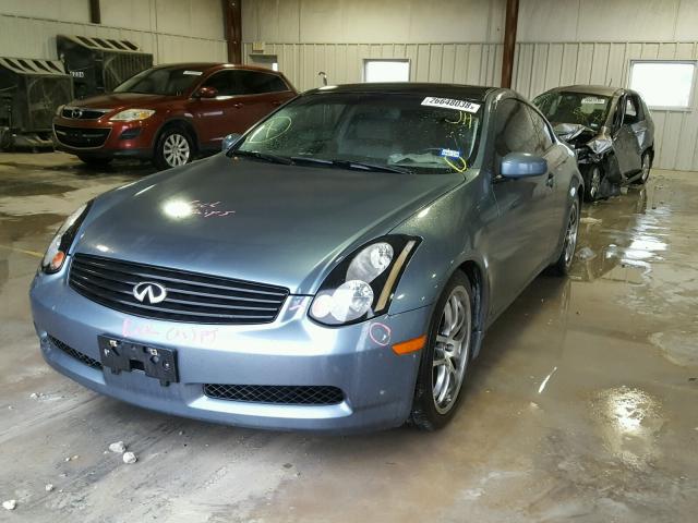 JNKCV54E05M416162 - 2005 INFINITI G35 BLUE photo 2