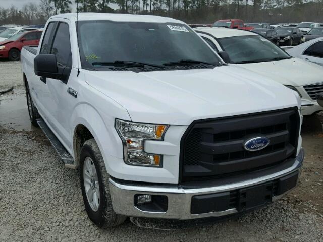 1FTEX1C89FKE36710 - 2015 FORD F150 SUPER WHITE photo 1